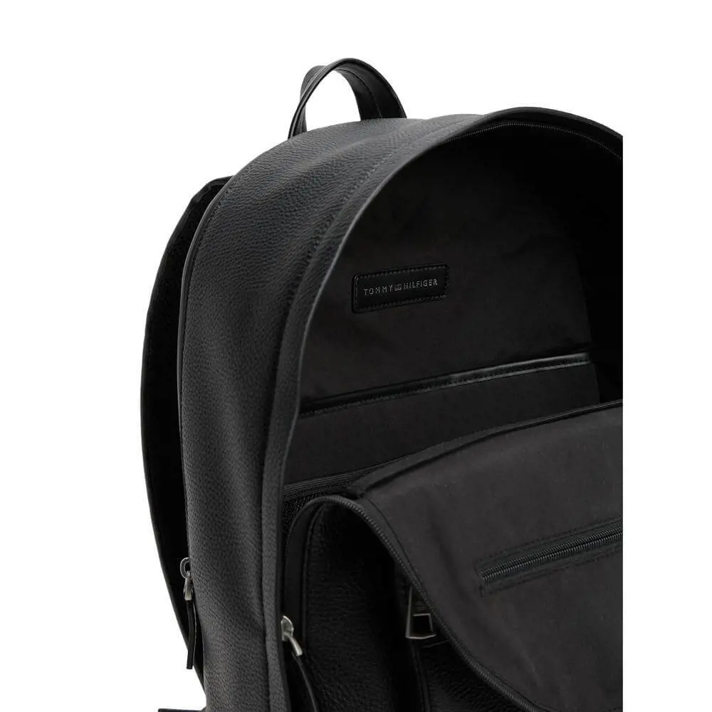 Tommy Hilfiger Pebble Grain Metal Logo Backpack